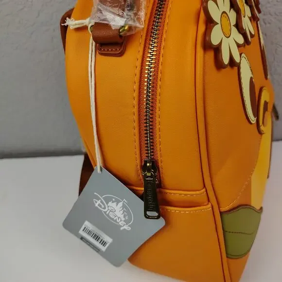 Disney Loungefly Mini Backpack Orange Bird 2023 EPCOT Flower and Garden - Picture 7 of 15
